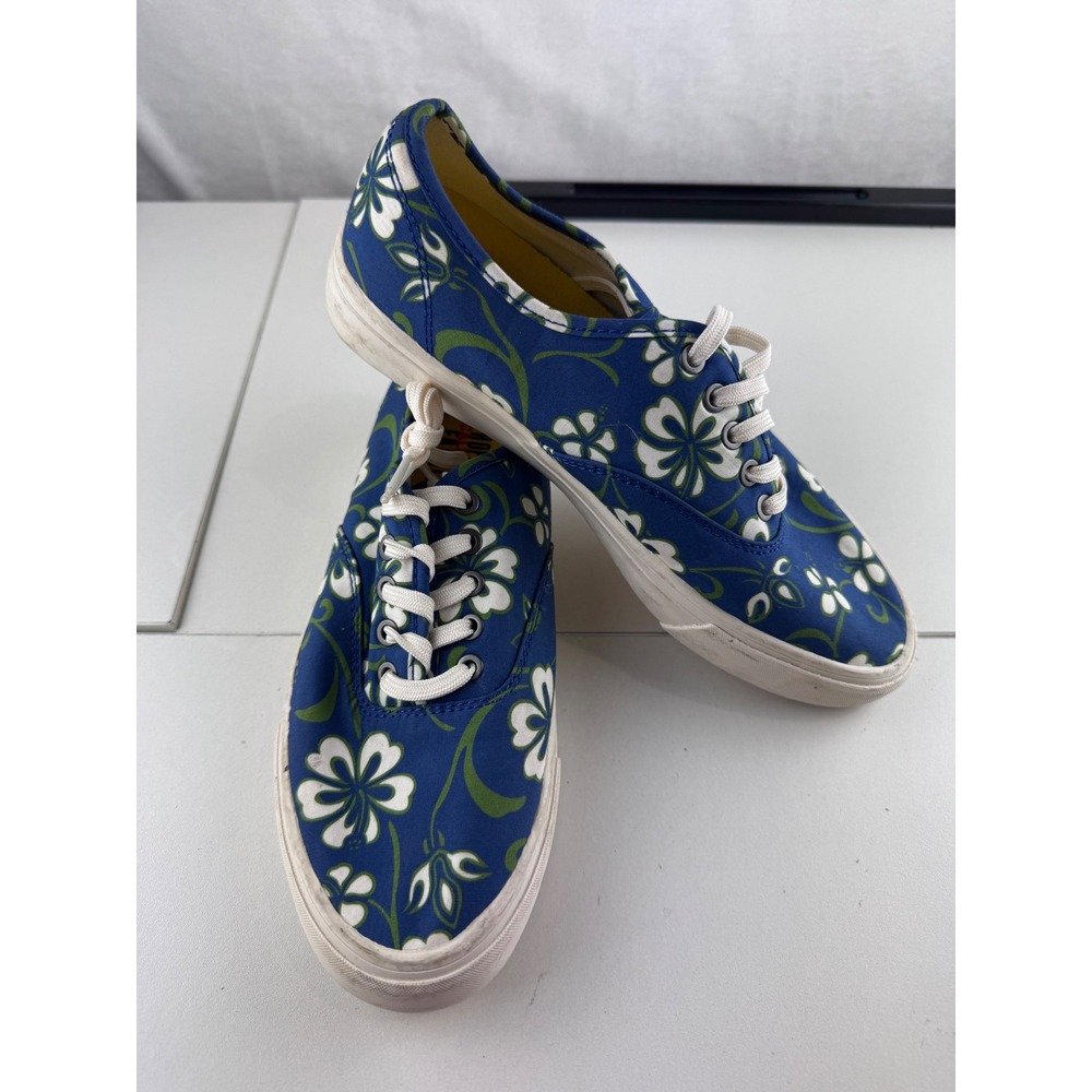 NWOT SeaVees Legend Sneaker Hoffman Poplin Twill Size 7 Floral‎ Tropical Indie